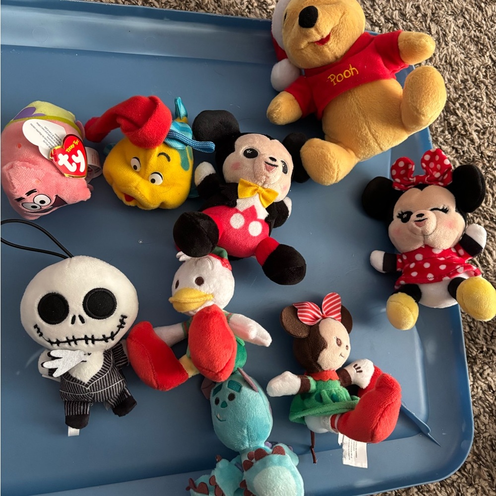 Disney Plush Toy Set - Multicolor